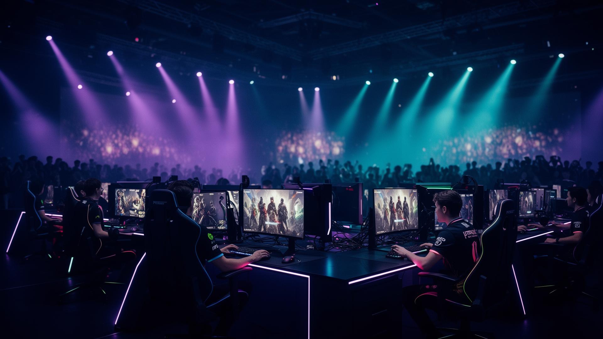 Esports tournament arena